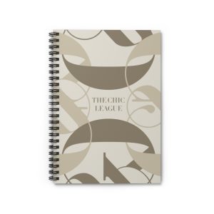 Spiral Notebook Cream Close Up